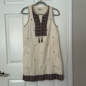 Boho mini dress with pockets by Madewell. Size 0